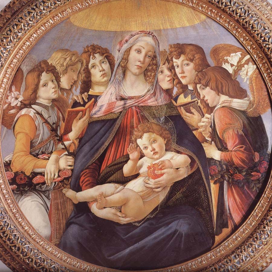 Madone à la grenade Botticelli