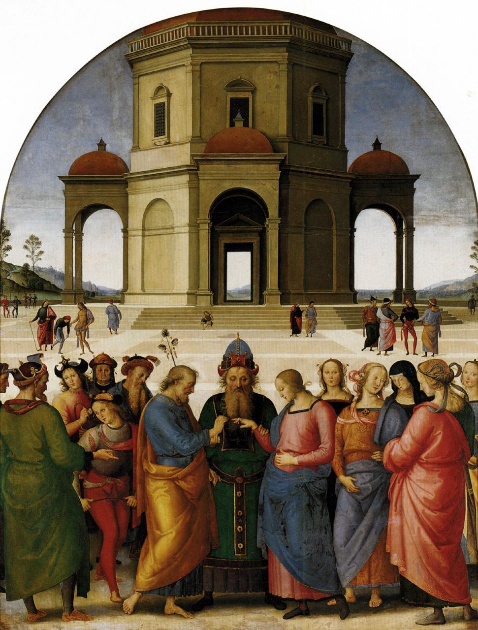 Mariage de la Vierge Pérugin