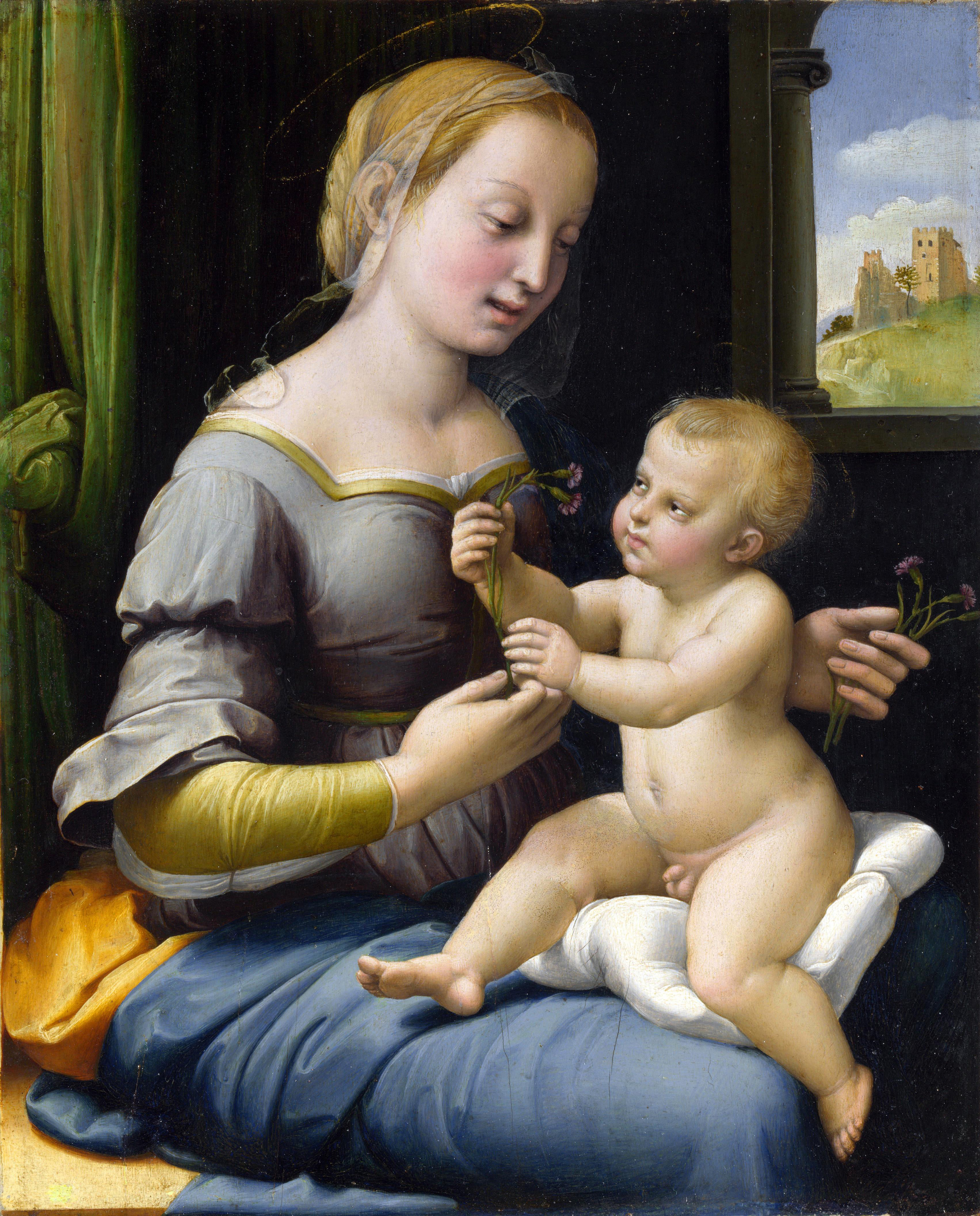 la Madone à l'œillet de Raphaël