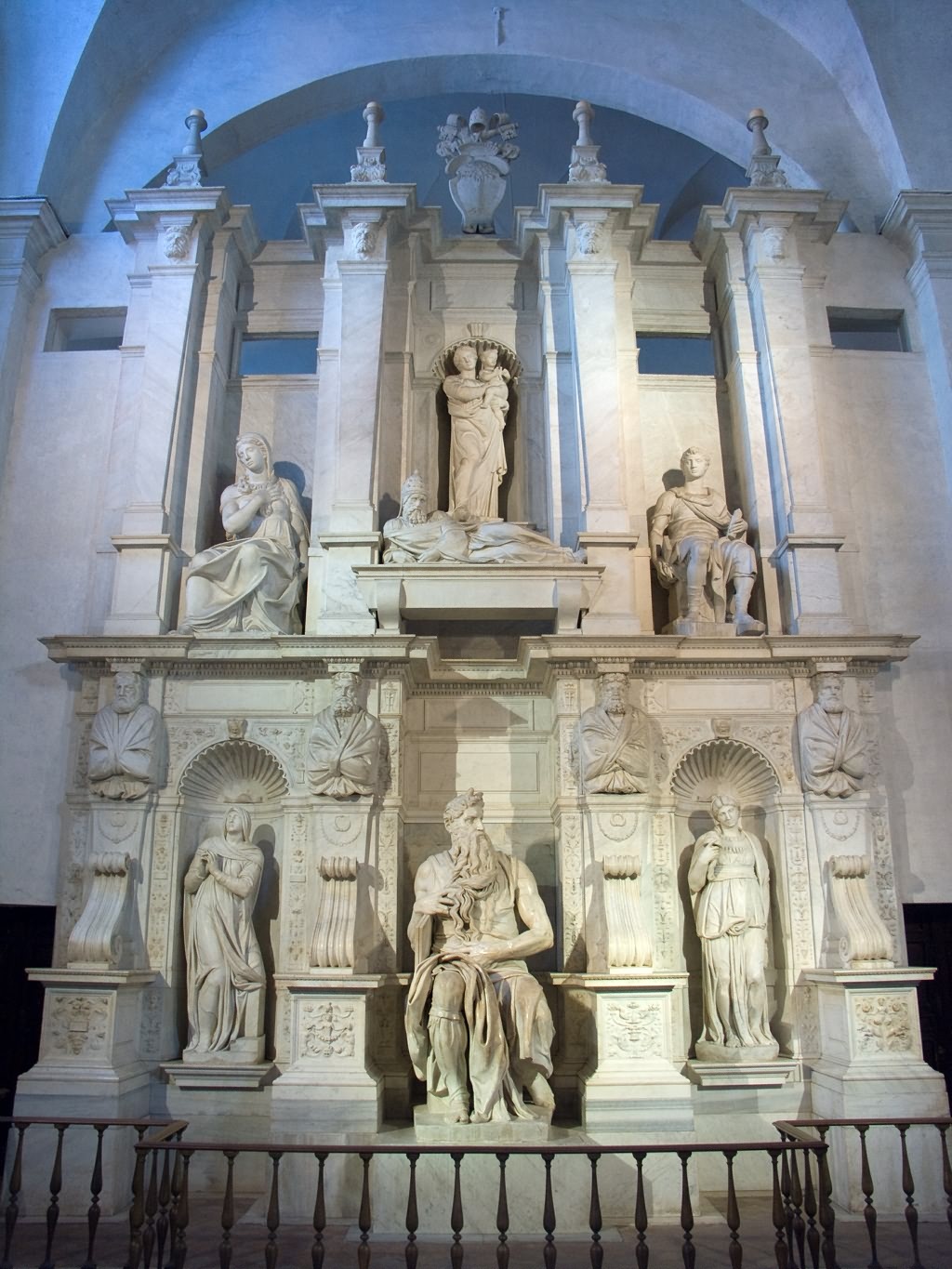 Tombeau pontifical monumental Jules II Michel-Ange