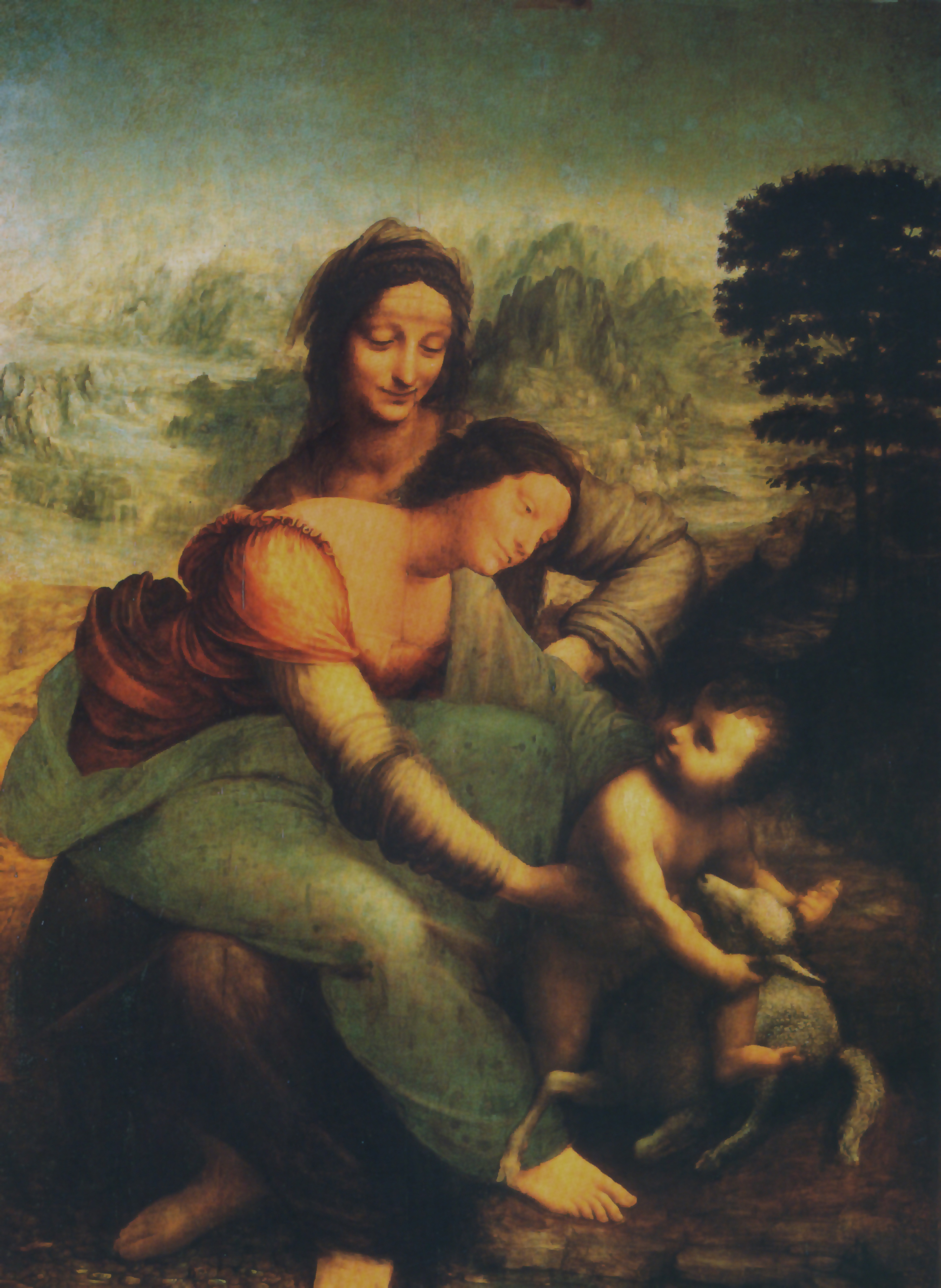 La Vierge, l'Enfant Jésus et sainte Anne