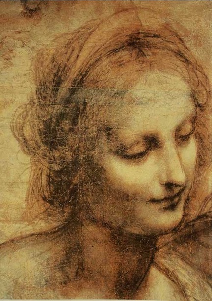 Détail La Vierge, l'Enfant Jésus et sainte Anne