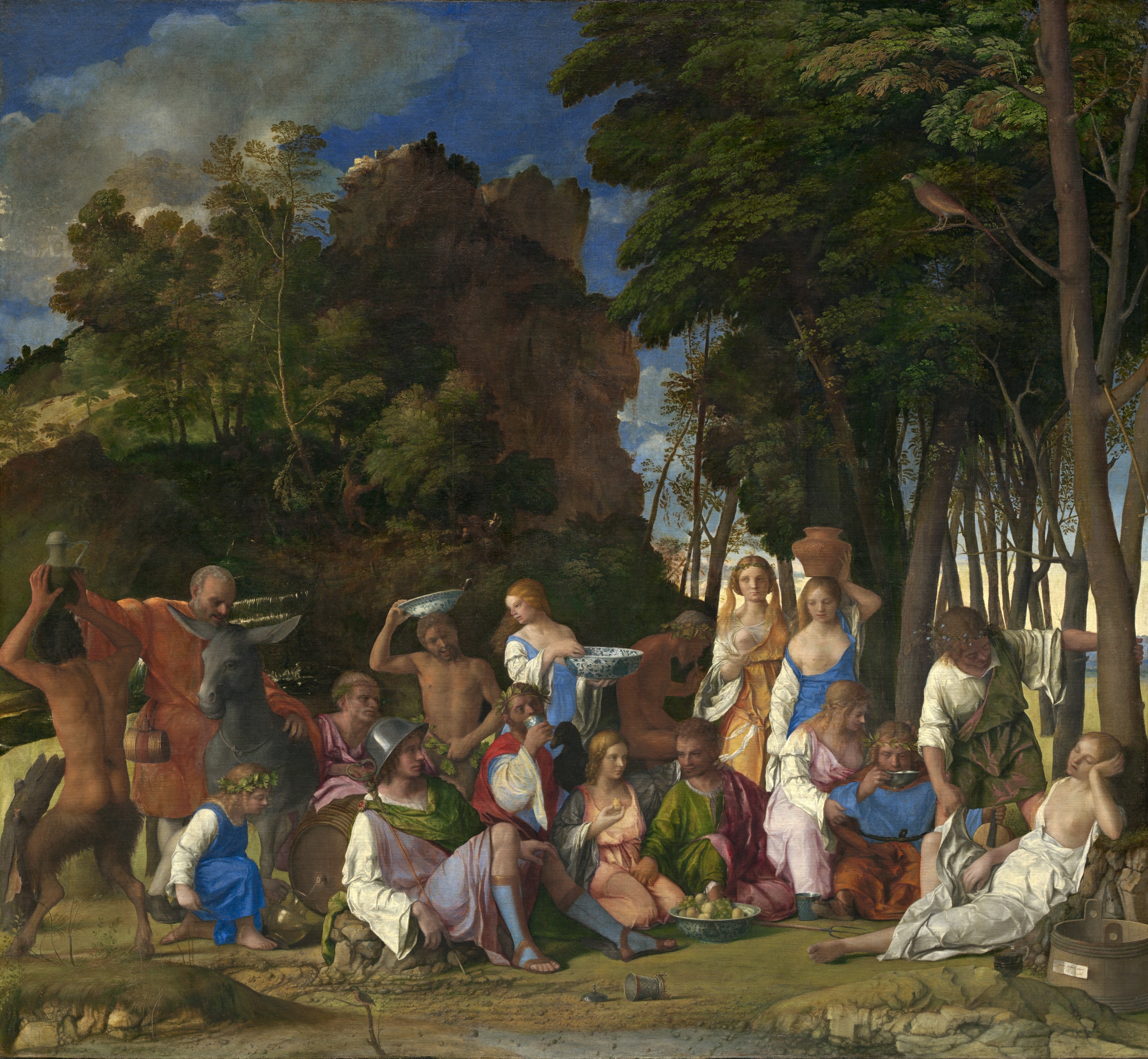 Festin des dieux Giovanni Bellini