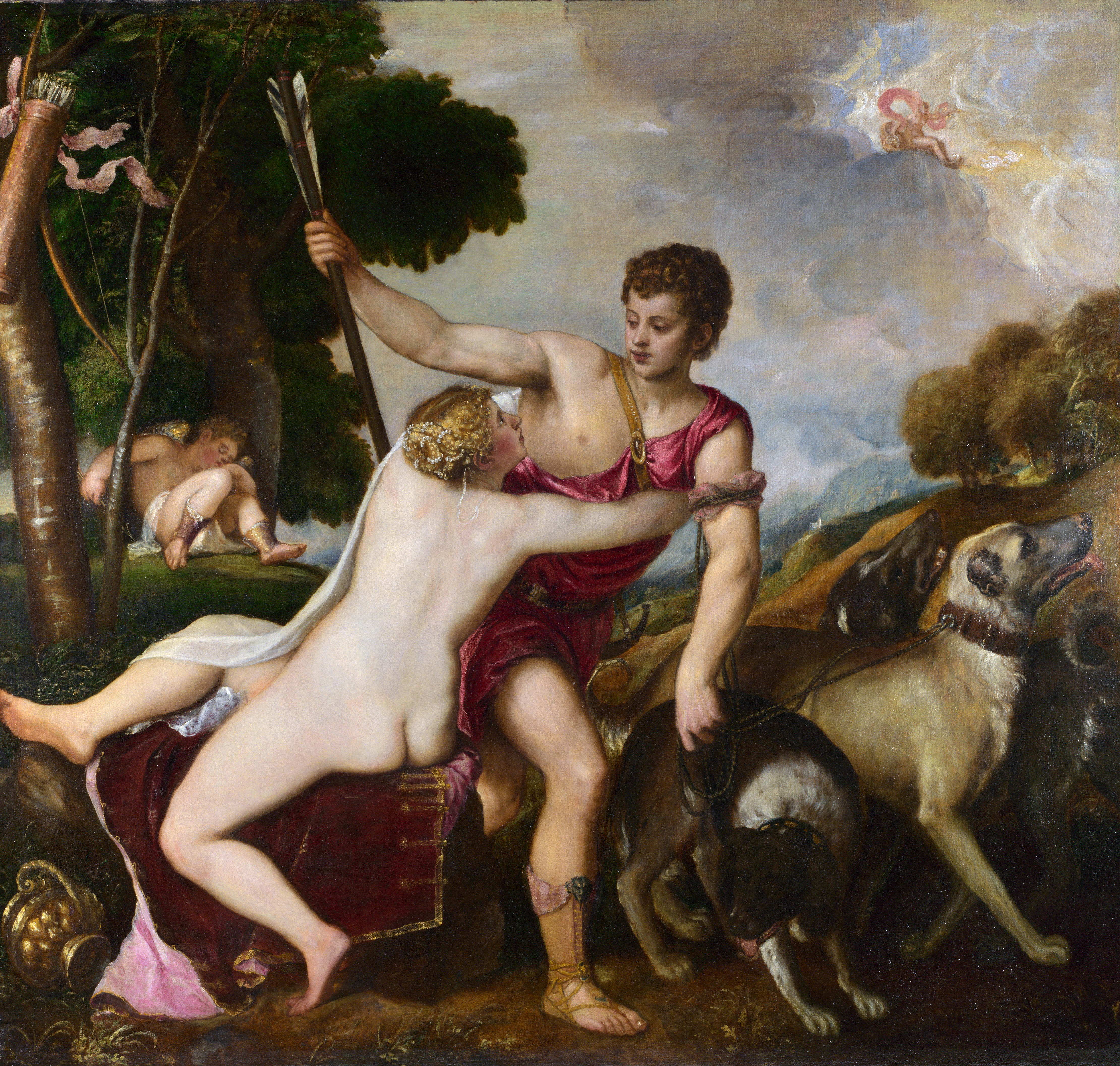 Vénus et Adonis Titien