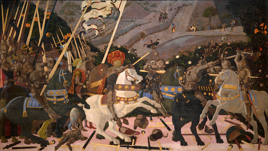 Bataille de San Romano Uccello 1438-1440