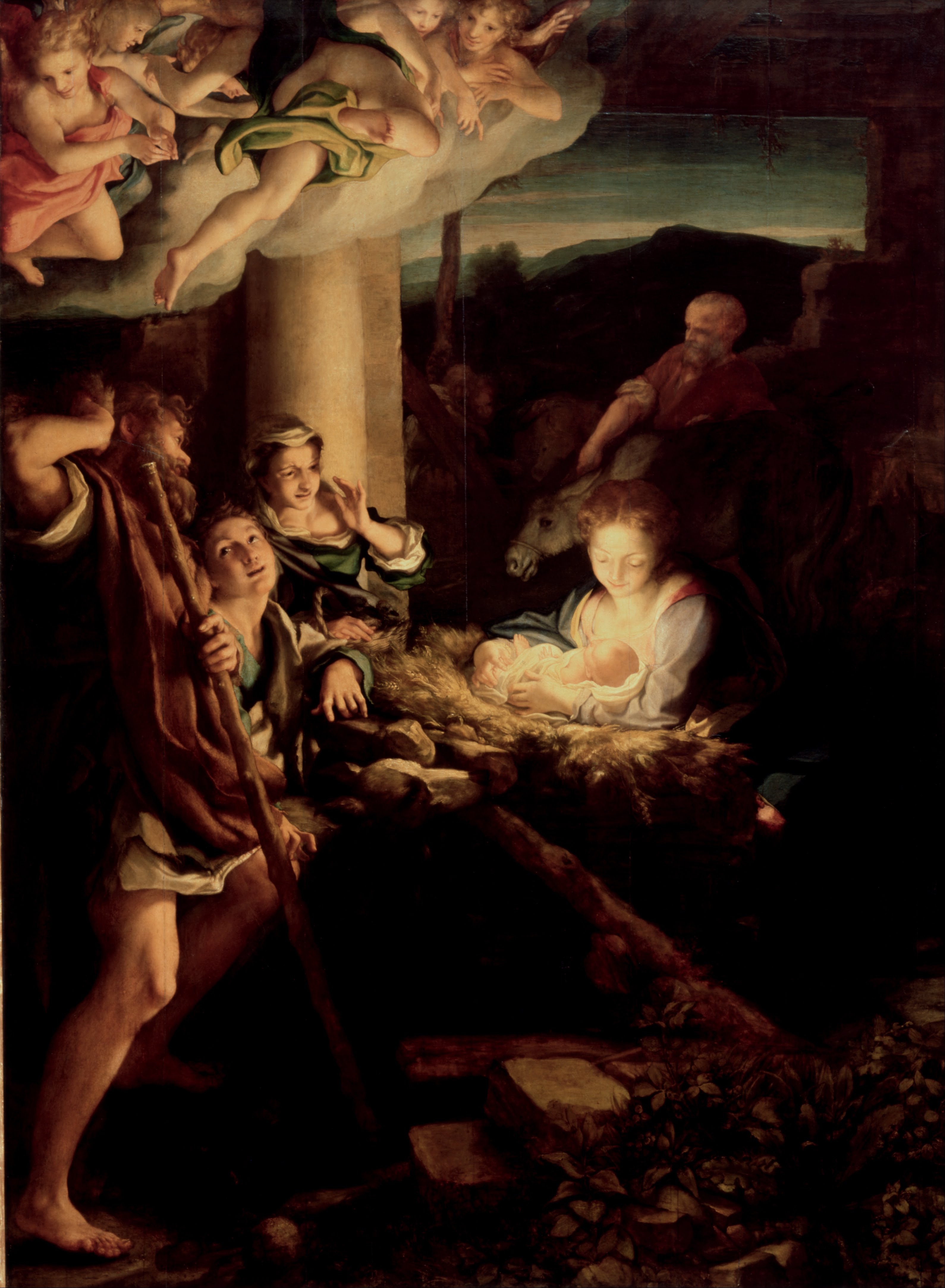 Nativité Corrège 1528-1530