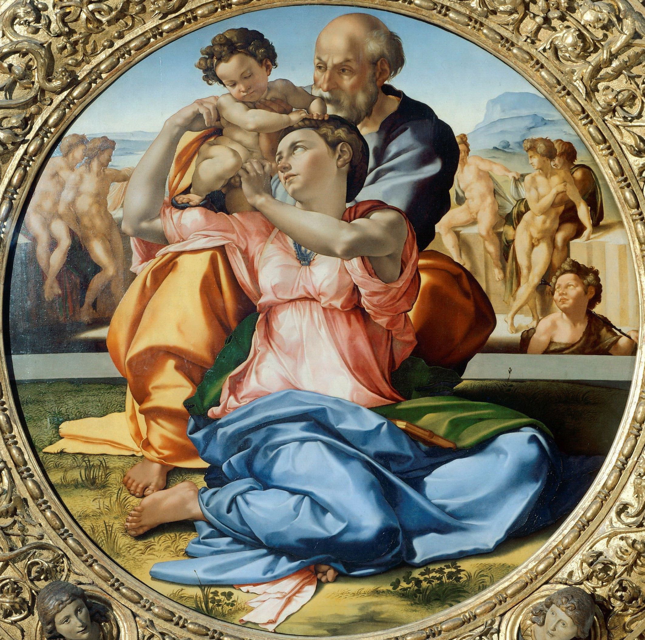 Sainte Famille Michel-Ange 1505-1508