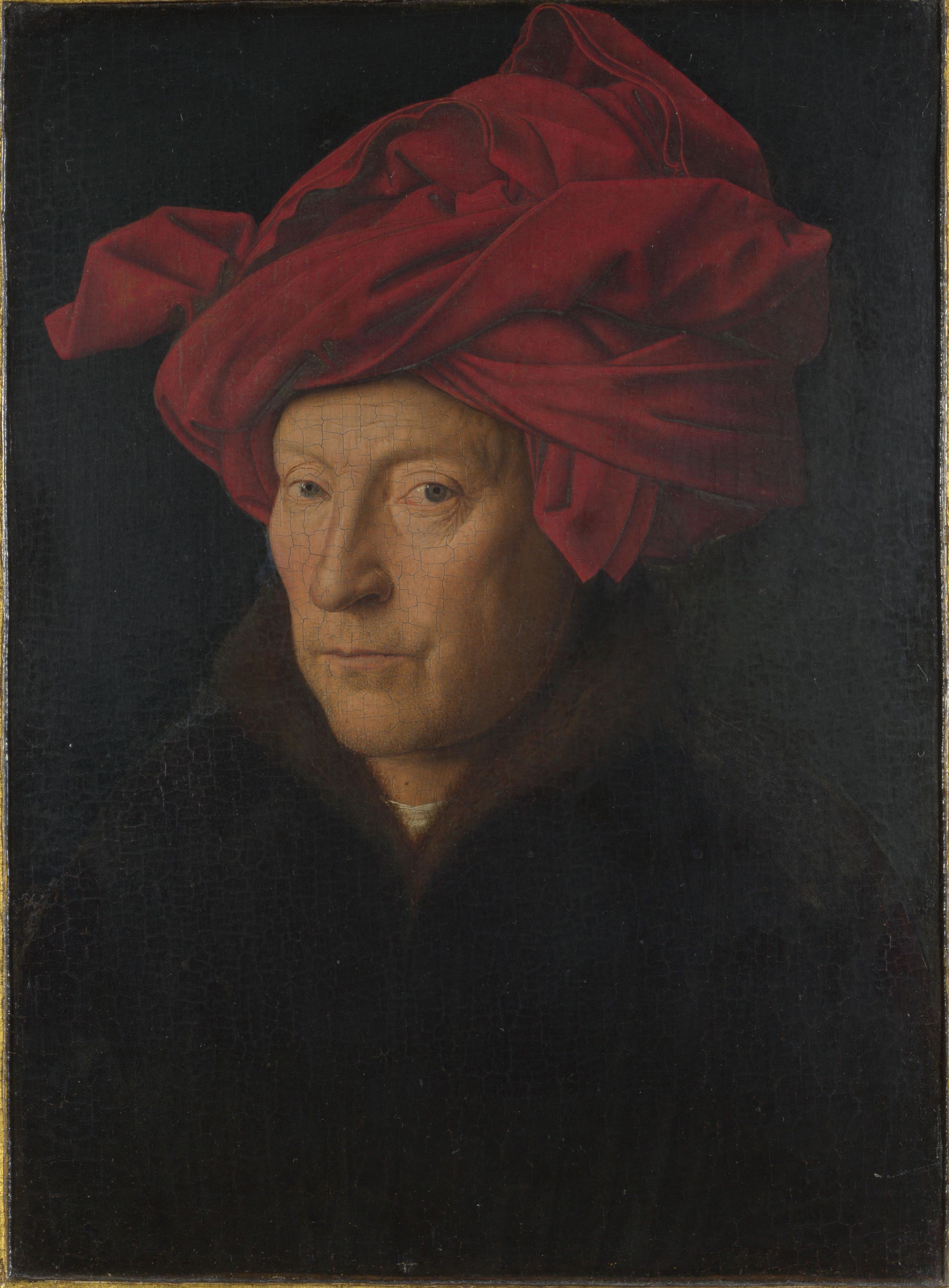 L'Homme au turban rouge Van Eyck 1433