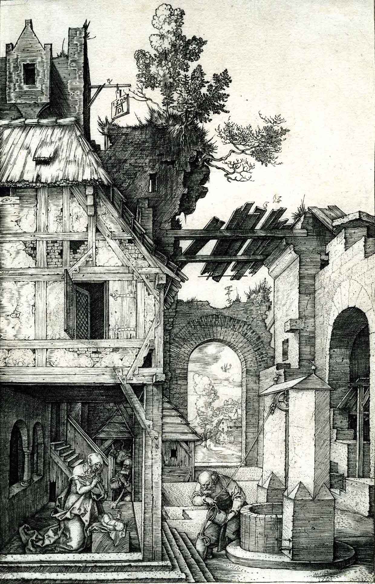 La Nativité Dürer 1504