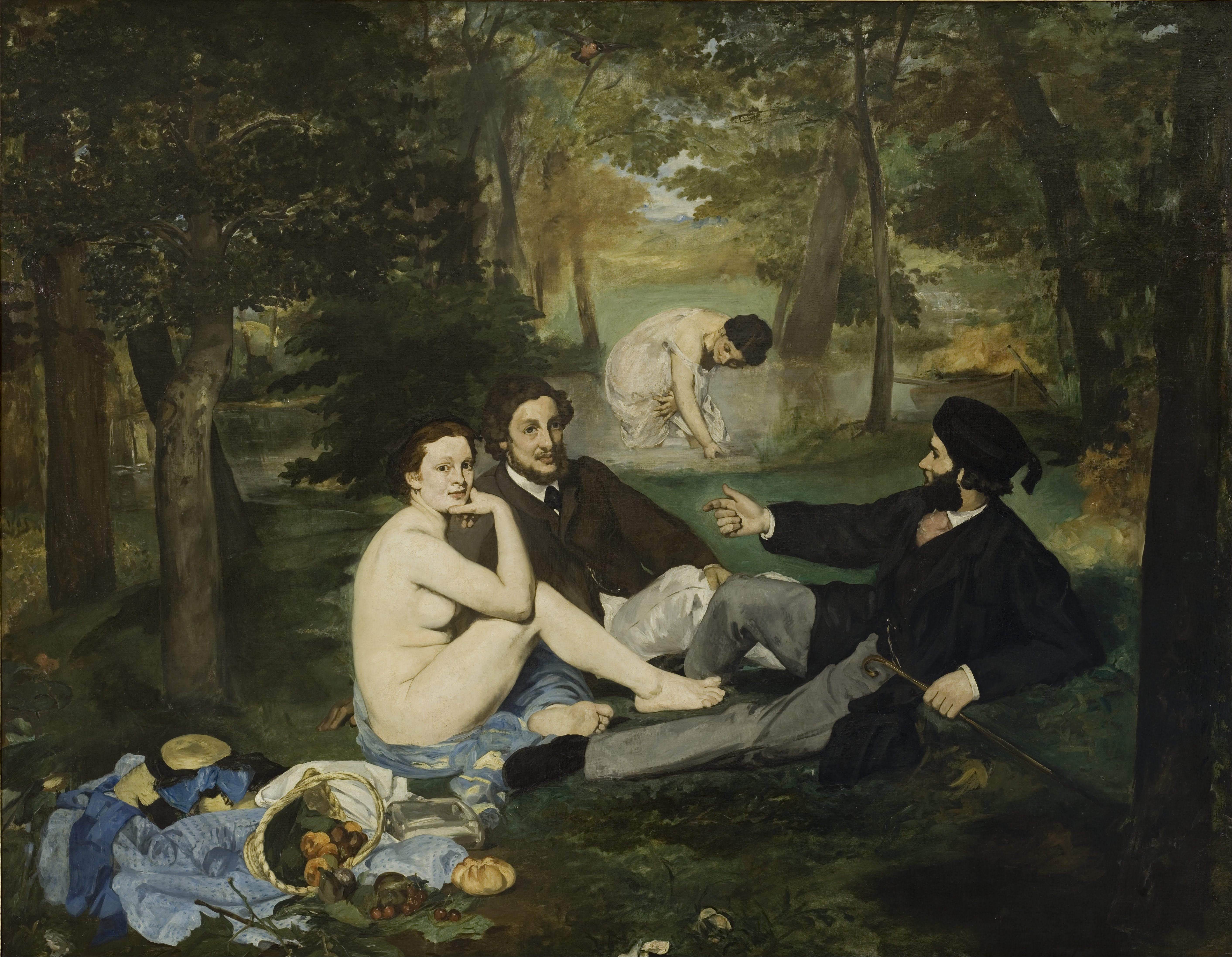 Déjeuner sur l'herbe Manet