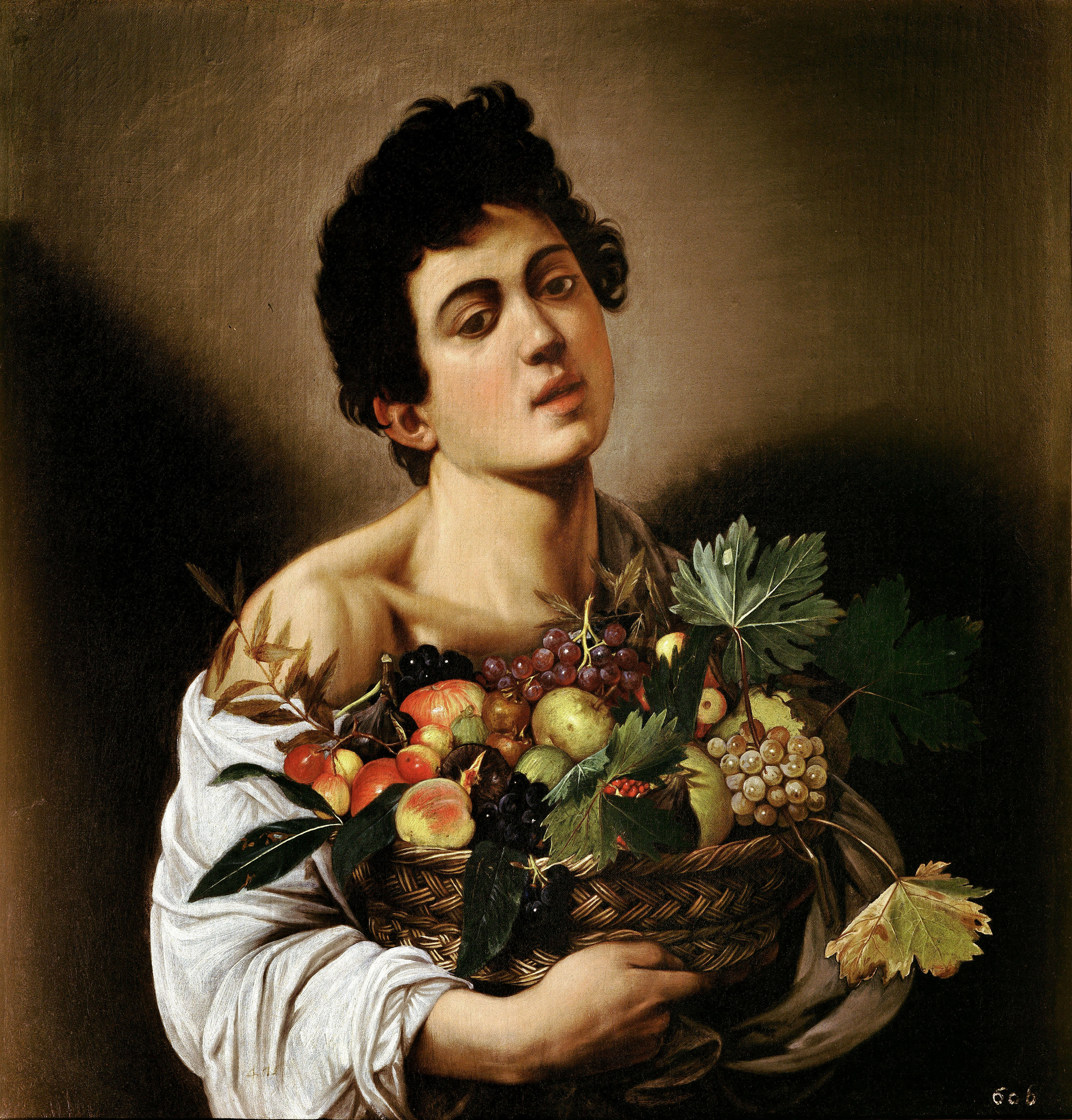 Le Garçon à la corbeille de fruits