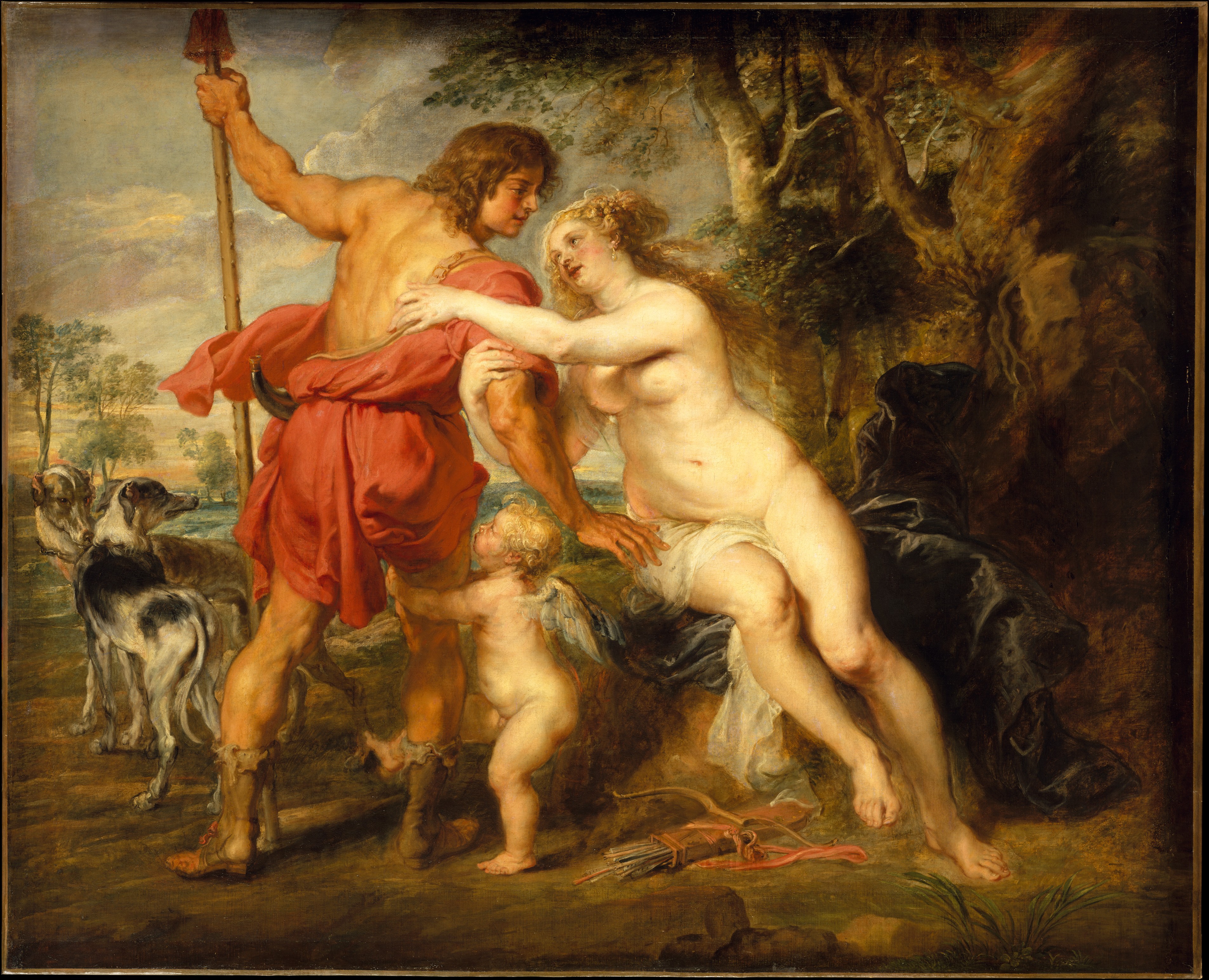 Rubens Vénus et Adonis