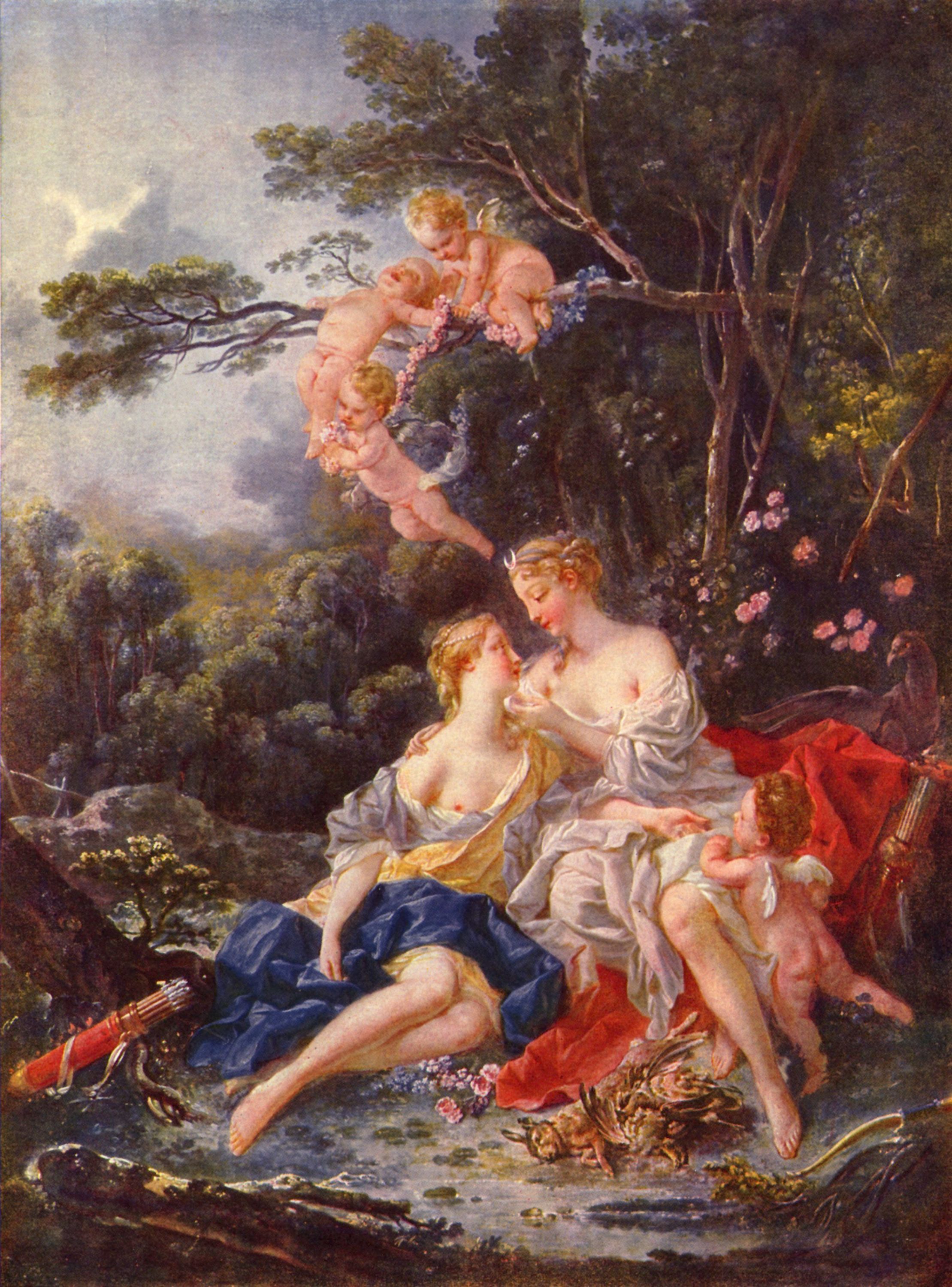 Jupiter et Callisto Boucher