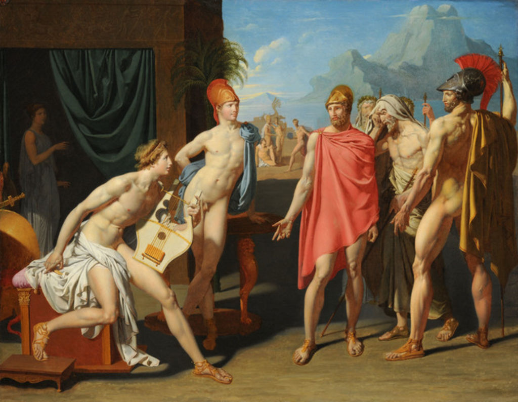 Les Ambassadeurs d’Agamemnon dans la tente d’Achille
