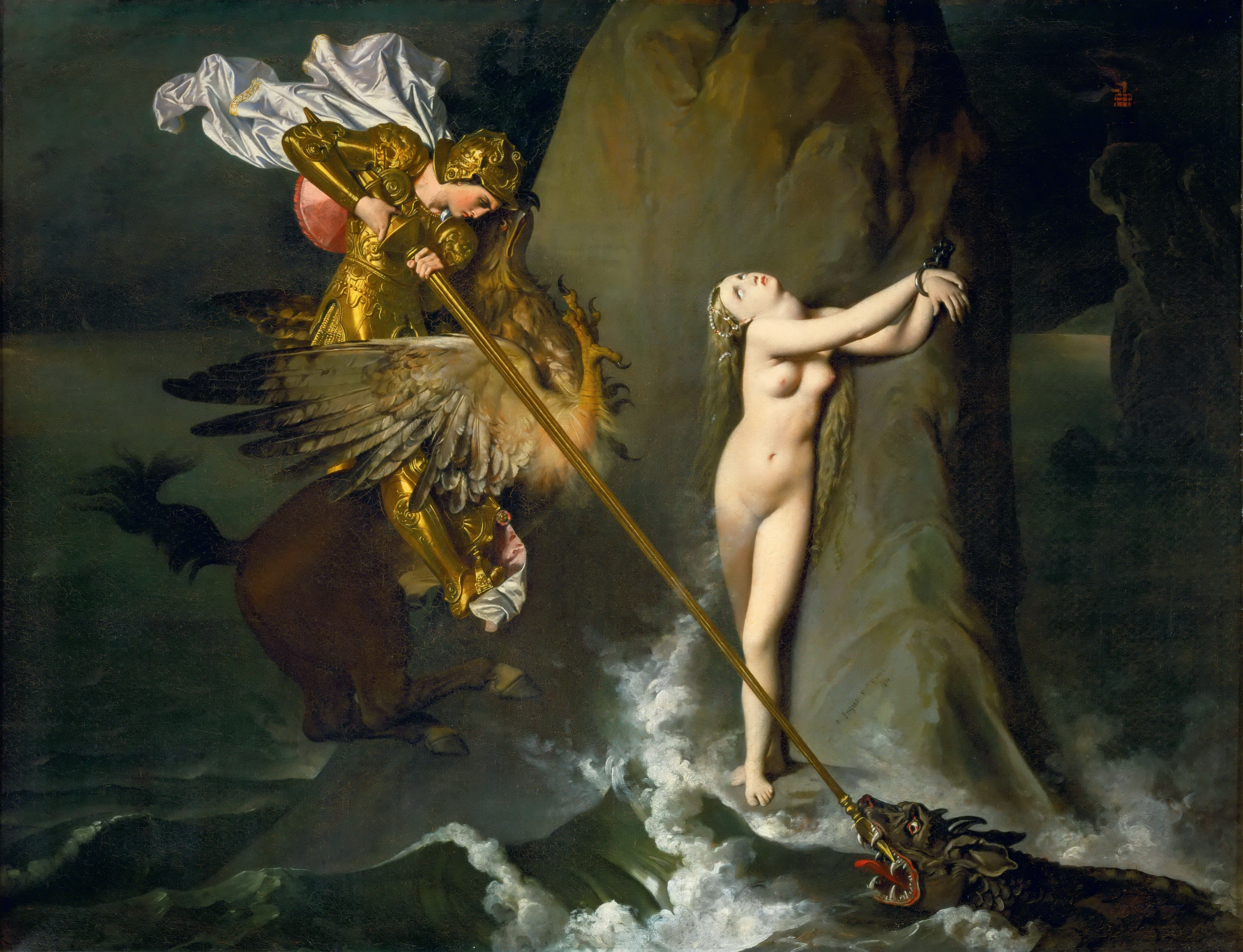 Roger délivrant Angélique