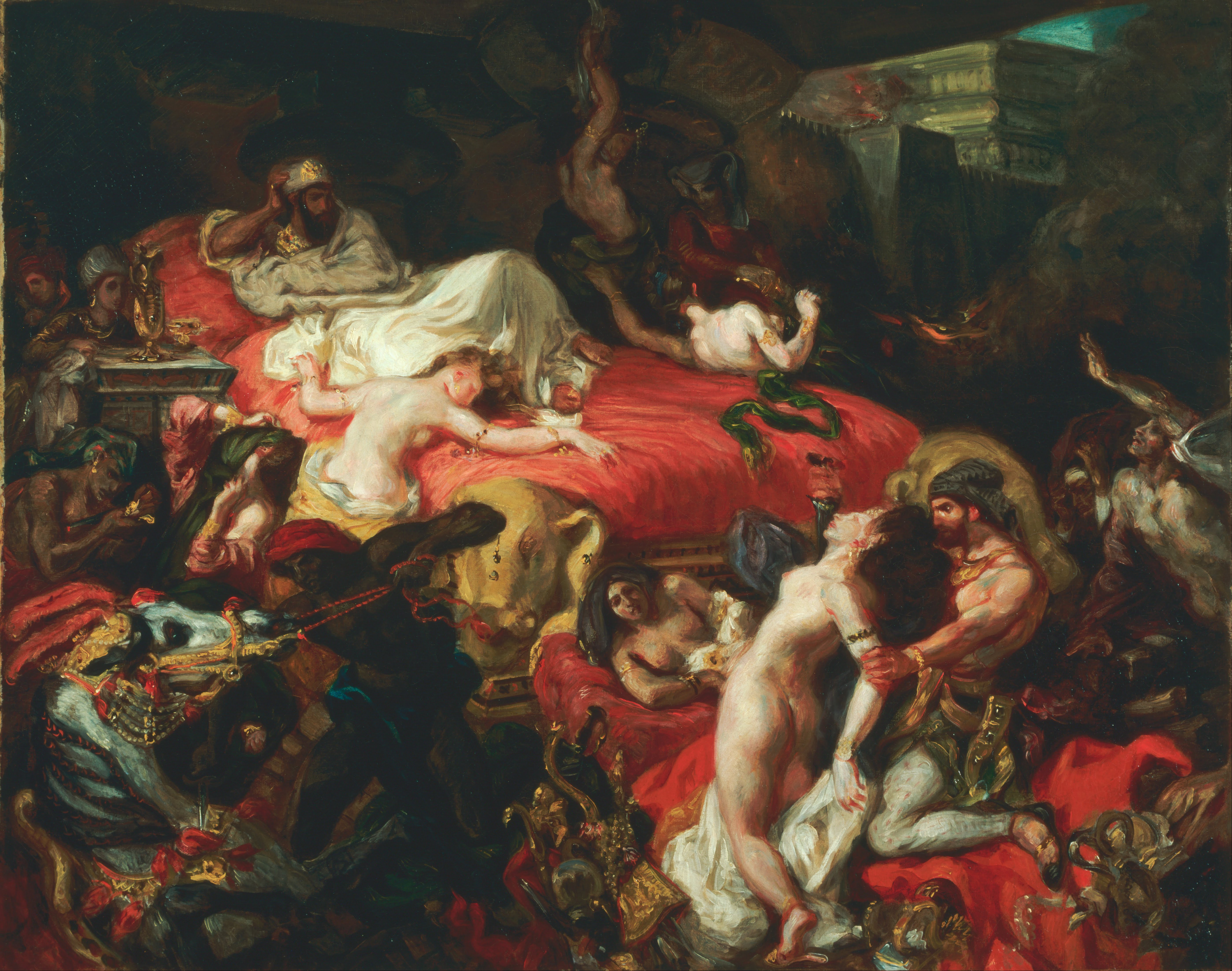 La Mort de Sardanapale